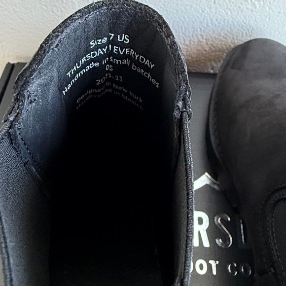 BRAND NEW Thursday Boot Company Legend Black Matte Chelsea Boot (Size 7) - Picture 10 of 13